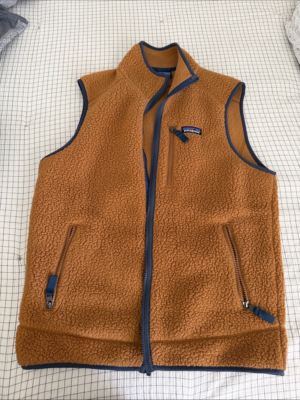 Patagonia brown Sherpa vest